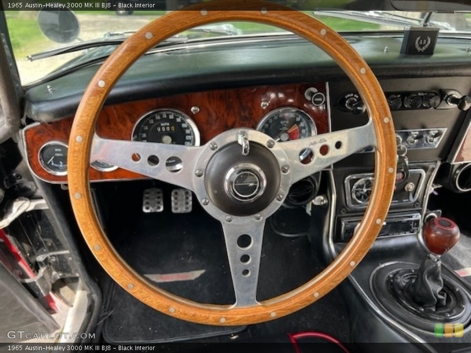 Black Interior Steering Wheel for the 1965 Austin-Healey 3000 MK III BJ8 #146217214