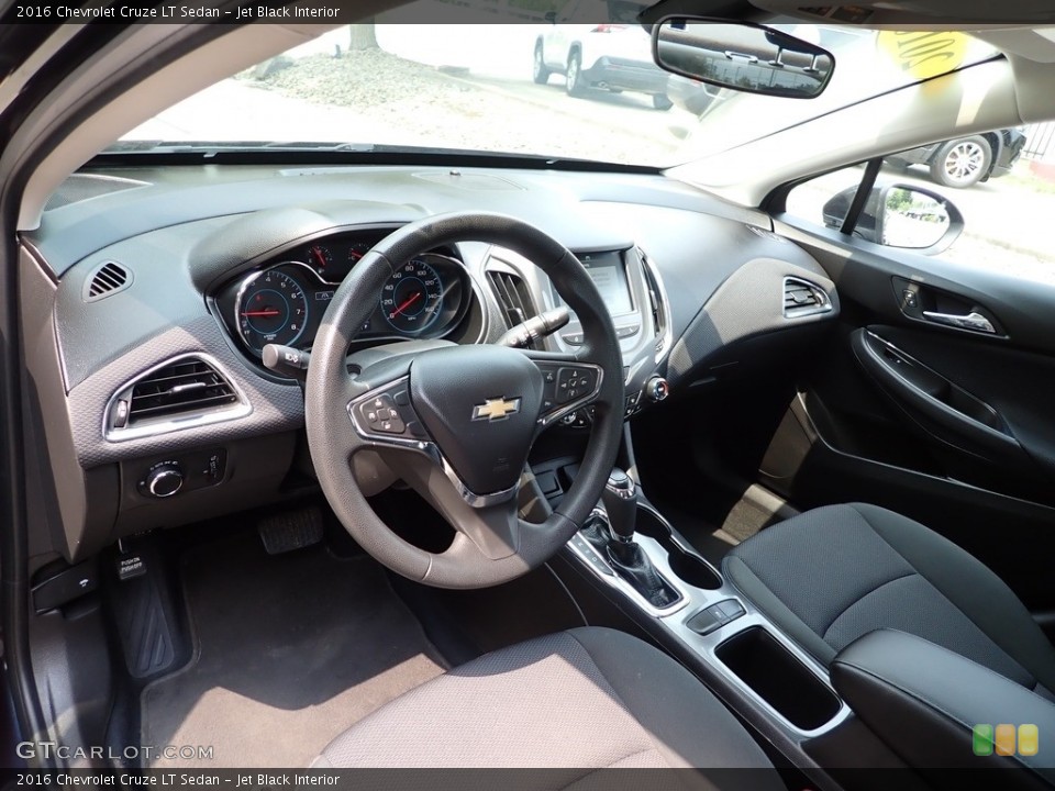 Jet Black Interior Front Seat for the 2016 Chevrolet Cruze LT Sedan #146217261