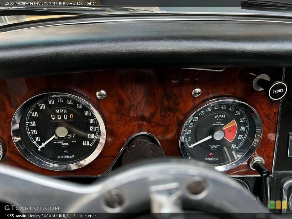 Black Interior Gauges for the 1965 Austin-Healey 3000 MK III BJ8 #146217267