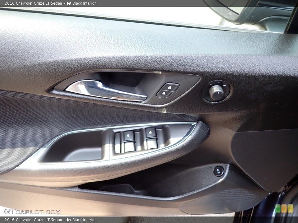 Jet Black Interior Door Panel for the 2016 Chevrolet Cruze LT Sedan #146217279