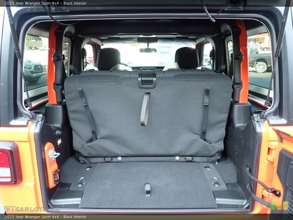 Black Interior Trunk for the 2023 Jeep Wrangler Sport 4x4 #146217855