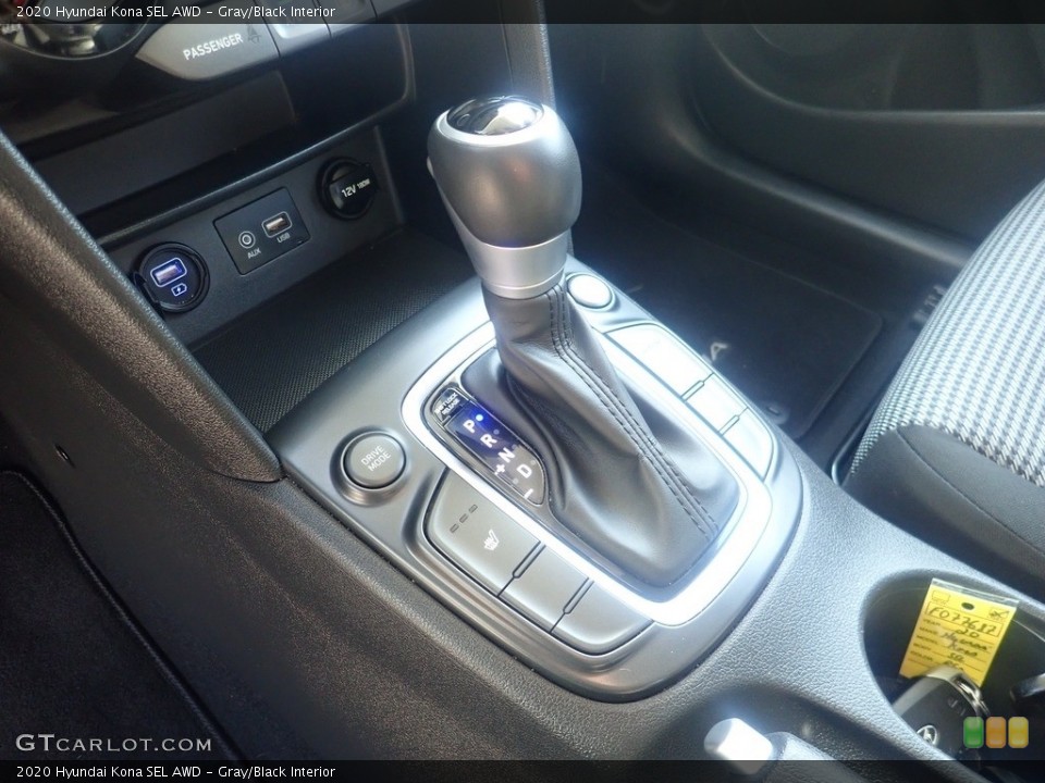 Gray/Black Interior Transmission for the 2020 Hyundai Kona SEL AWD #146219097