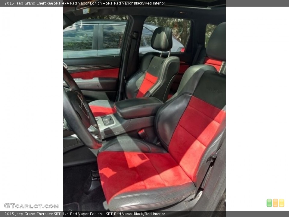 SRT Red Vapor Black/Red Interior Photo for the 2015 Jeep Grand Cherokee SRT 4x4 Red Vapor Edition #146220273