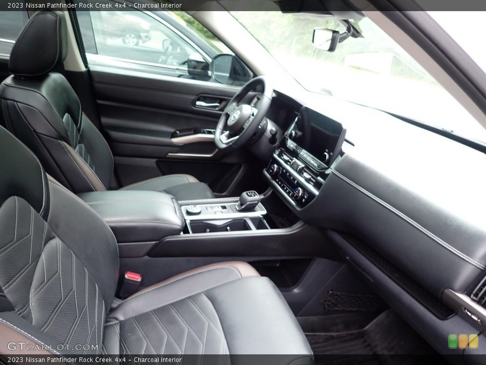 Charcoal Interior Front Seat for the 2023 Nissan Pathfinder Rock Creek 4x4 #146220279