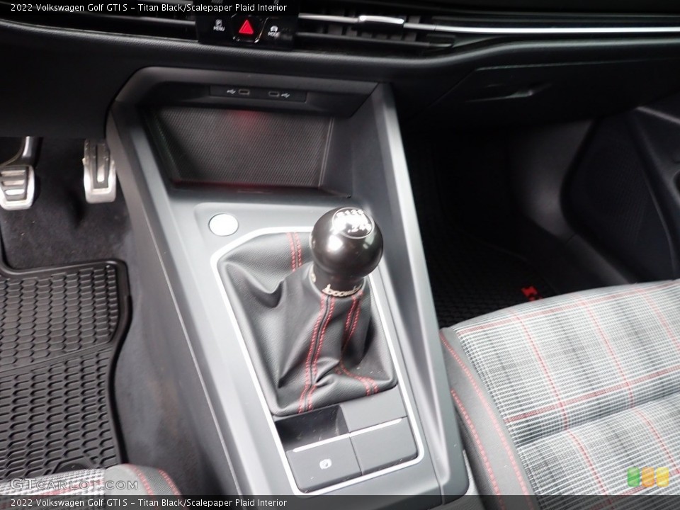 Titan Black/Scalepaper Plaid Interior Transmission for the 2022 Volkswagen Golf GTI S #146221119