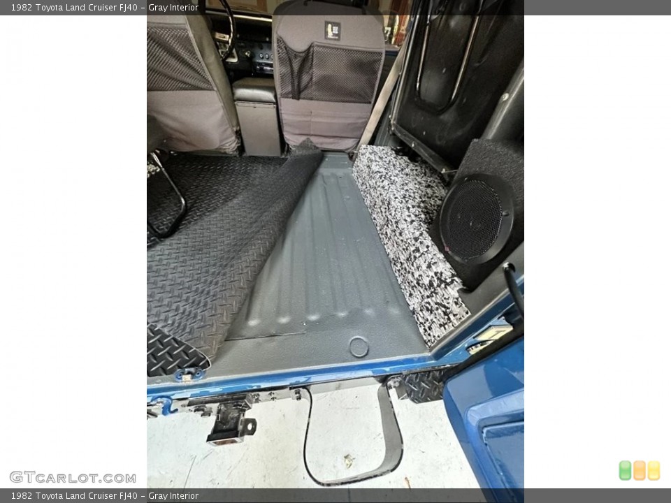 Gray Interior Trunk for the 1982 Toyota Land Cruiser FJ40 #146221551