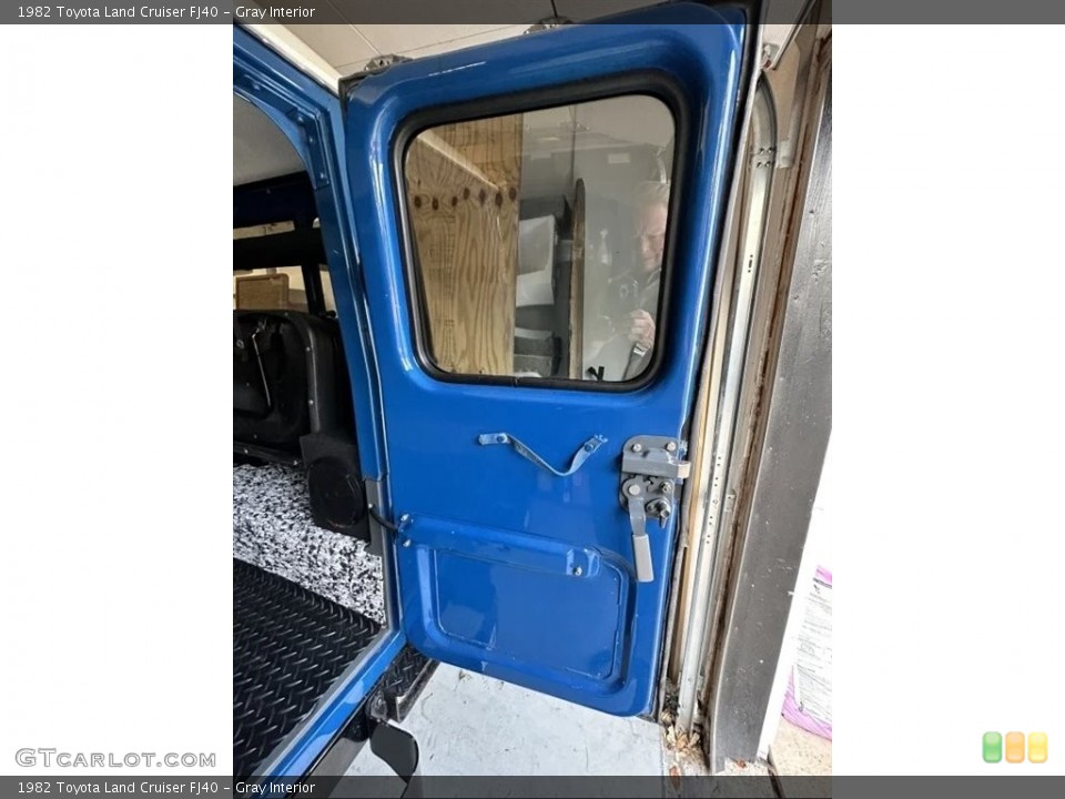 Gray Interior Door Panel for the 1982 Toyota Land Cruiser FJ40 #146221968