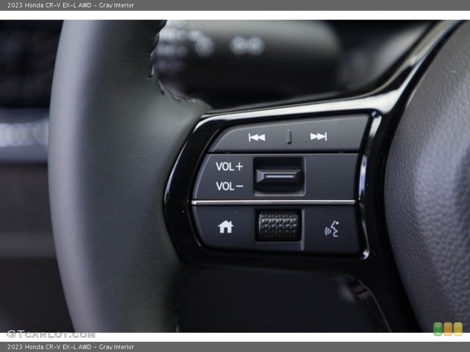 Gray Interior Steering Wheel for the 2023 Honda CR-V EX-L AWD #146222040