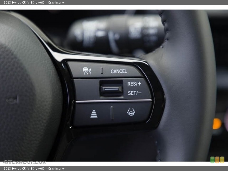 Gray Interior Steering Wheel for the 2023 Honda CR-V EX-L AWD #146222058