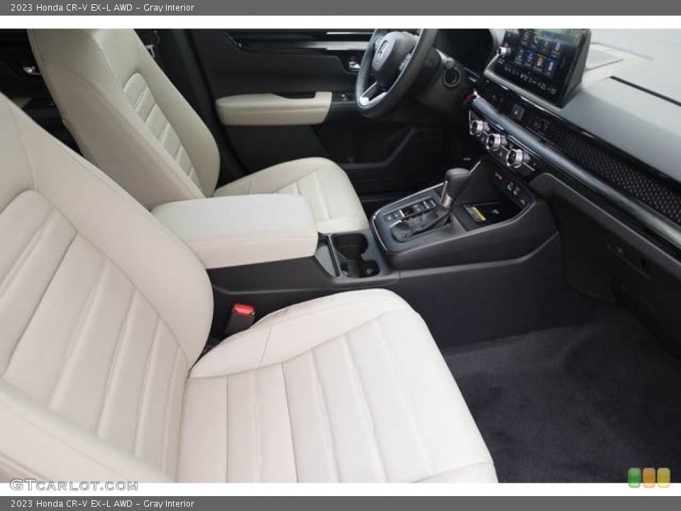 Gray 2023 Honda CR-V Interiors