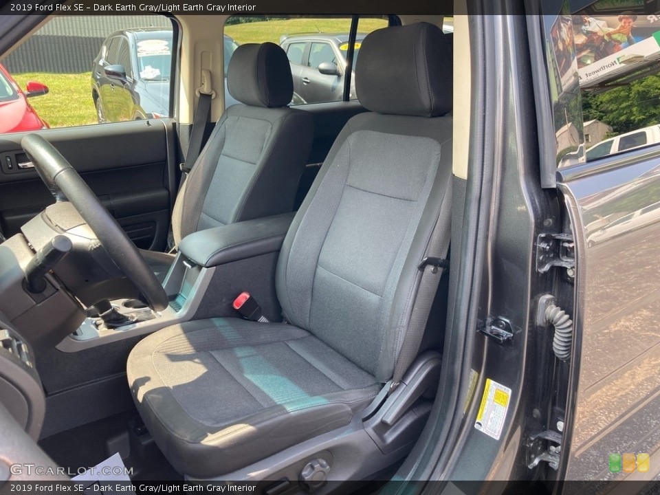 Dark Earth Gray/Light Earth Gray Interior Front Seat for the 2019 Ford Flex SE #146222715
