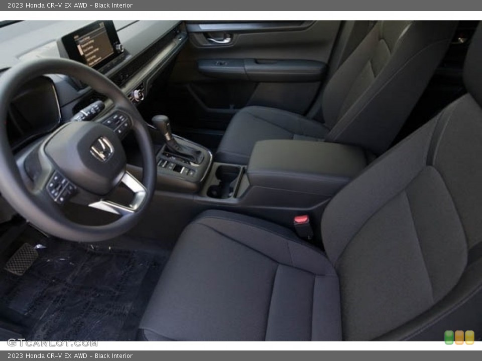 Black Interior Front Seat for the 2023 Honda CR-V EX AWD #146222733