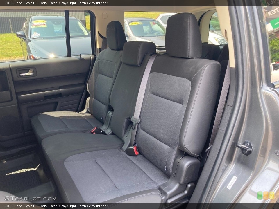 Dark Earth Gray/Light Earth Gray Interior Rear Seat for the 2019 Ford Flex SE #146222834