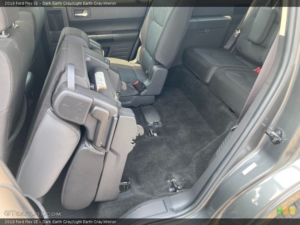 Dark Earth Gray/Light Earth Gray Interior Rear Seat for the 2019 Ford Flex SE #146222907
