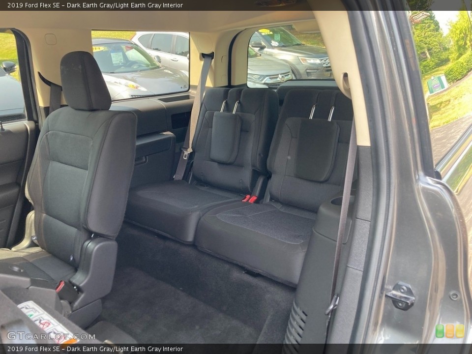 Dark Earth Gray/Light Earth Gray Interior Rear Seat for the 2019 Ford Flex SE #146222940