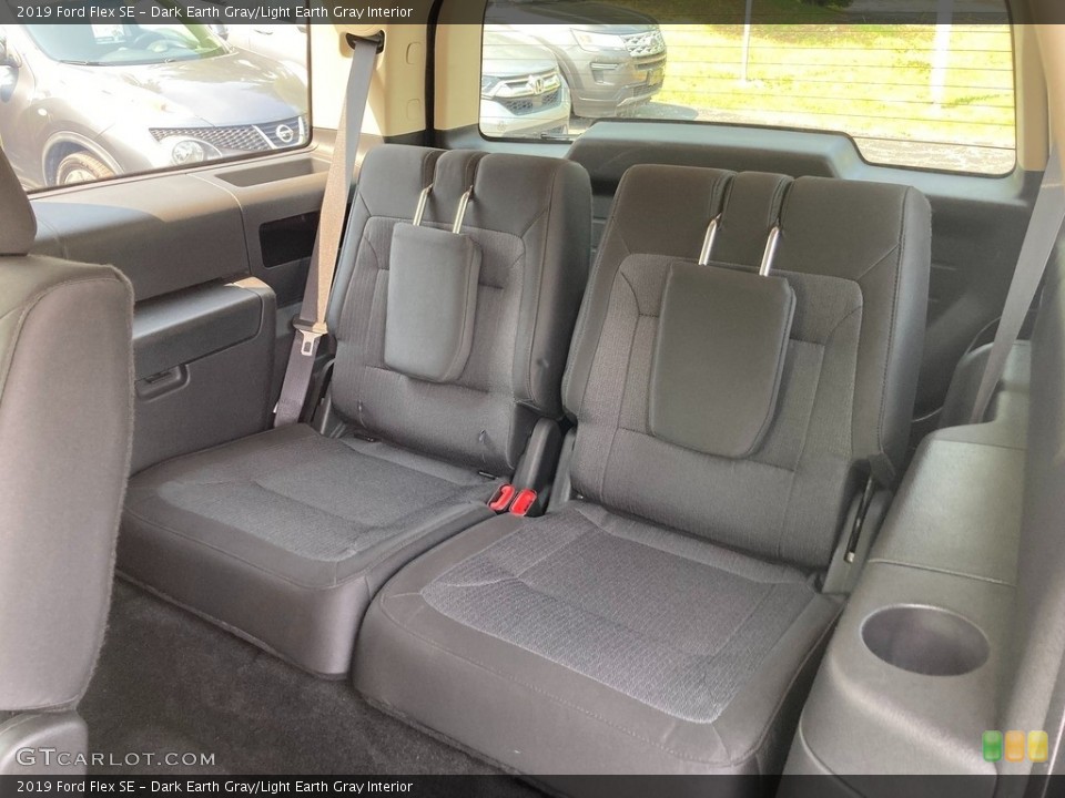 Dark Earth Gray/Light Earth Gray Interior Rear Seat for the 2019 Ford Flex SE #146222985