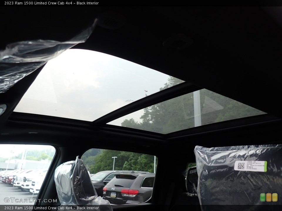 Black Interior Sunroof for the 2023 Ram 1500 Limited Crew Cab 4x4 #146223417