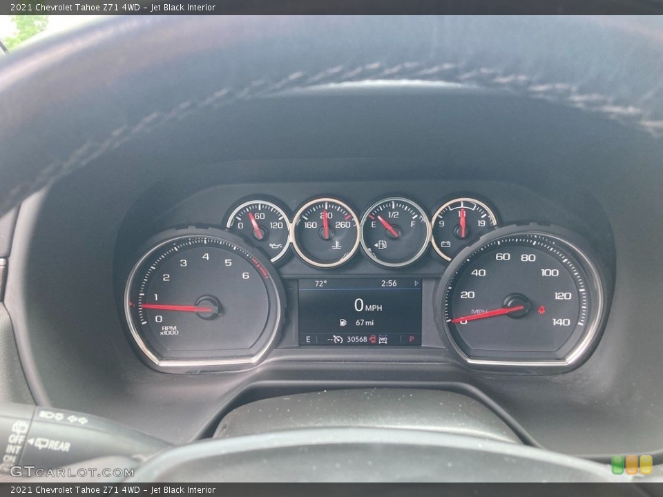 Jet Black Interior Gauges for the 2021 Chevrolet Tahoe Z71 4WD #146224218