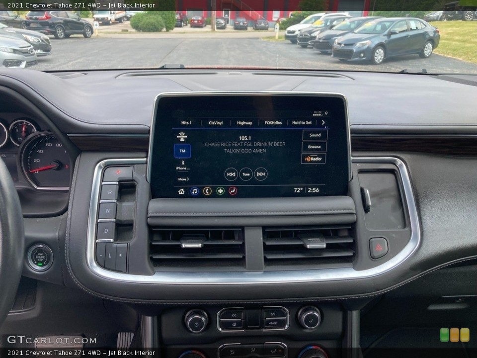 Jet Black Interior Controls for the 2021 Chevrolet Tahoe Z71 4WD #146224234