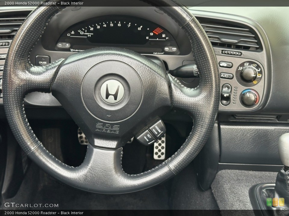 Black Interior Steering Wheel for the 2000 Honda S2000 Roadster #146224544
