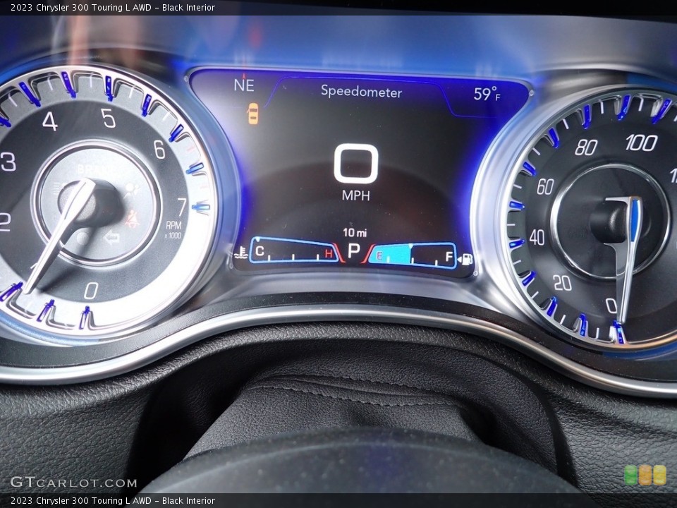 Black Interior Gauges for the 2023 Chrysler 300 Touring L AWD #146225769