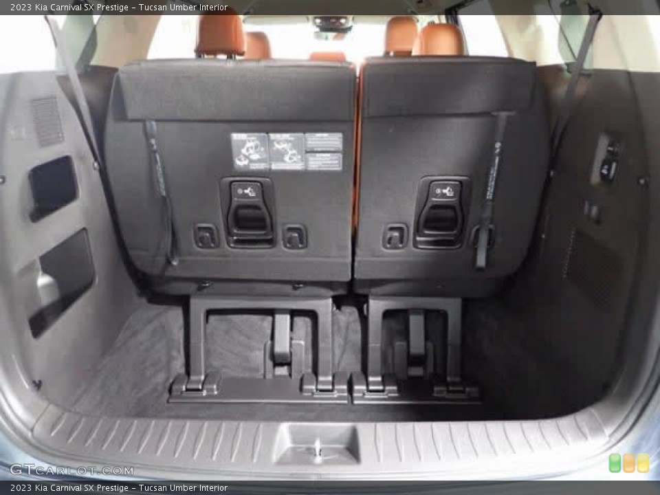 Tucsan Umber Interior Trunk for the 2023 Kia Carnival SX Prestige #146226819