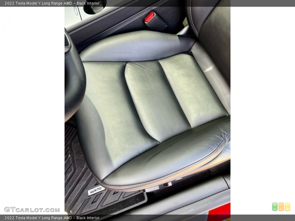 Black 2022 Tesla Model Y Interiors