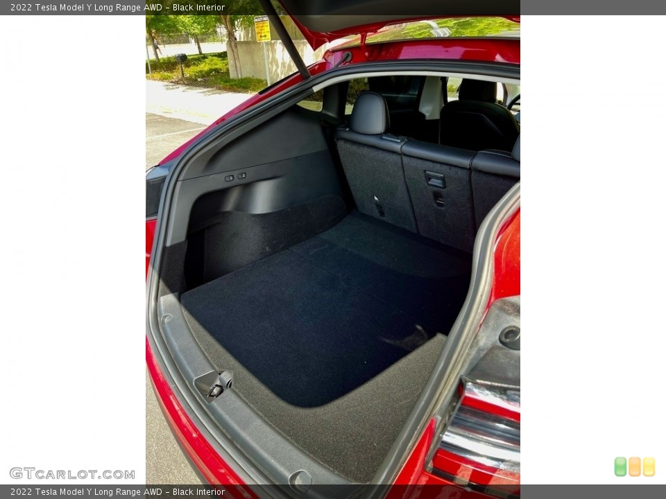 Black Interior Trunk for the 2022 Tesla Model Y Long Range AWD #146227638