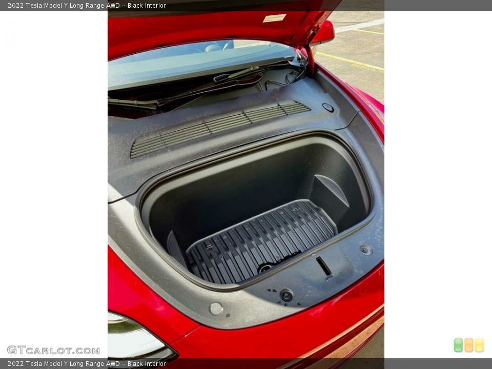 Black Interior Trunk for the 2022 Tesla Model Y Long Range AWD #146227650