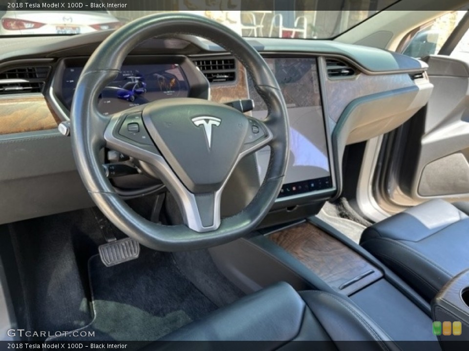 Black Interior Photo for the 2018 Tesla Model X 100D #146228976