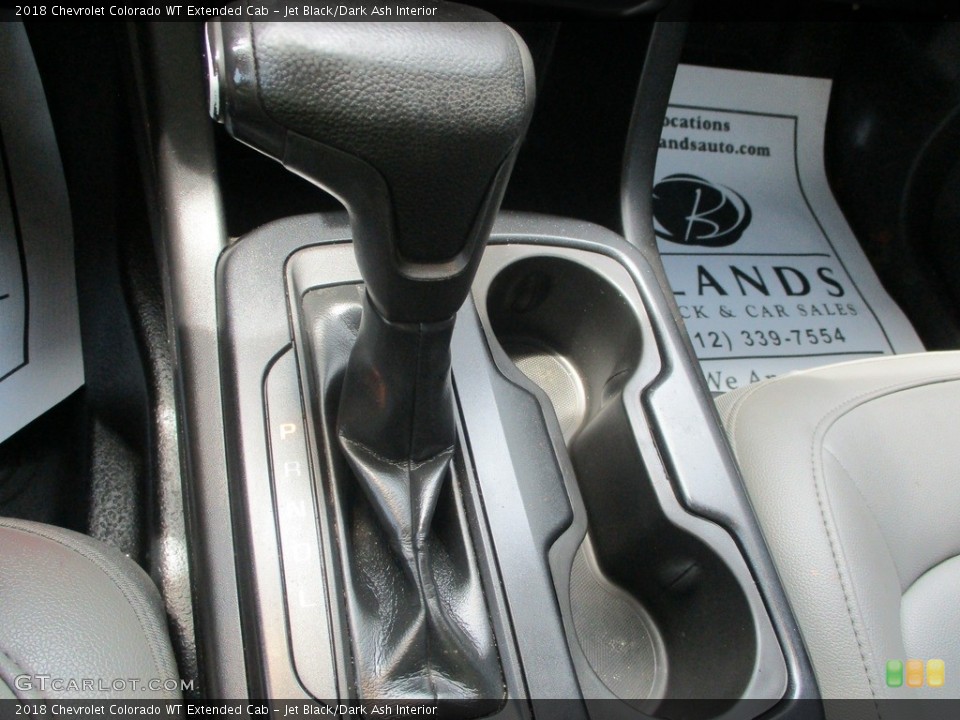 Jet Black/Dark Ash Interior Transmission for the 2018 Chevrolet Colorado WT Extended Cab #146230110