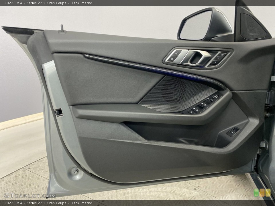 Black Interior Door Panel for the 2022 BMW 2 Series 228i Gran Coupe #146230188