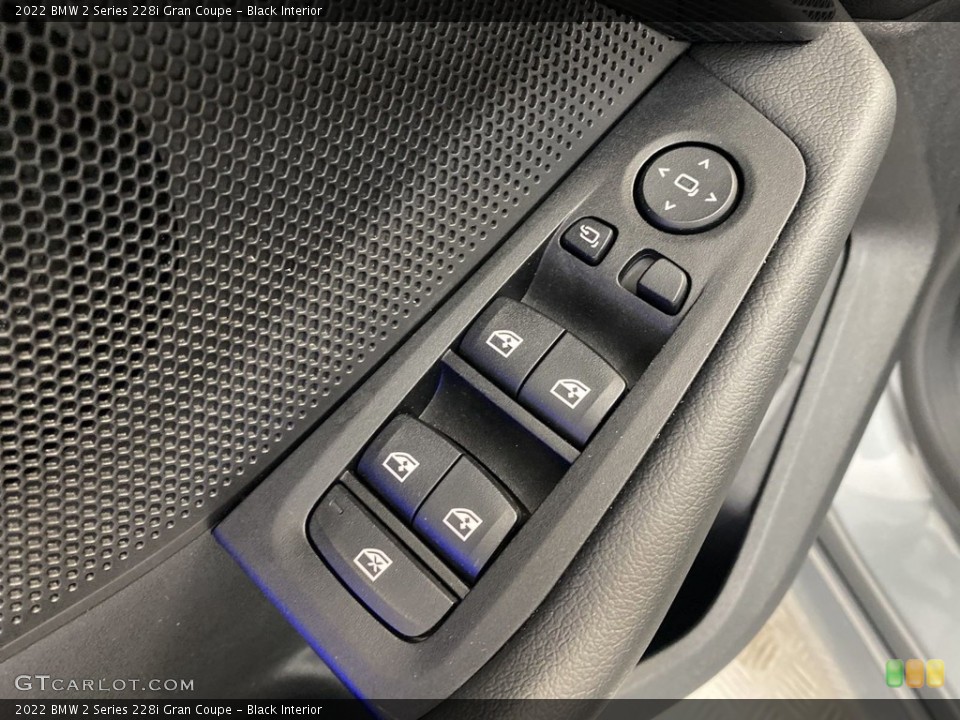 Black Interior Controls for the 2022 BMW 2 Series 228i Gran Coupe #146230212
