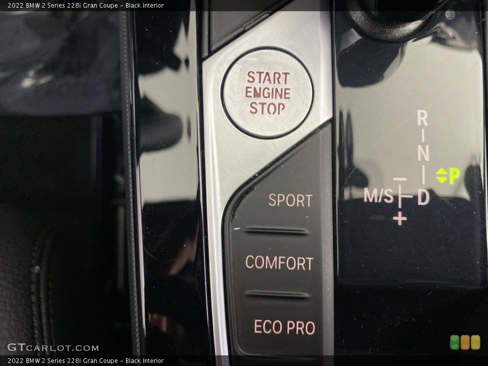 Black Interior Controls for the 2022 BMW 2 Series 228i Gran Coupe #146230470