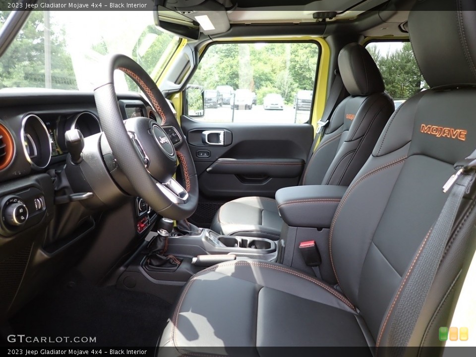 Black Interior Photo for the 2023 Jeep Gladiator Mojave 4x4 #146231901
