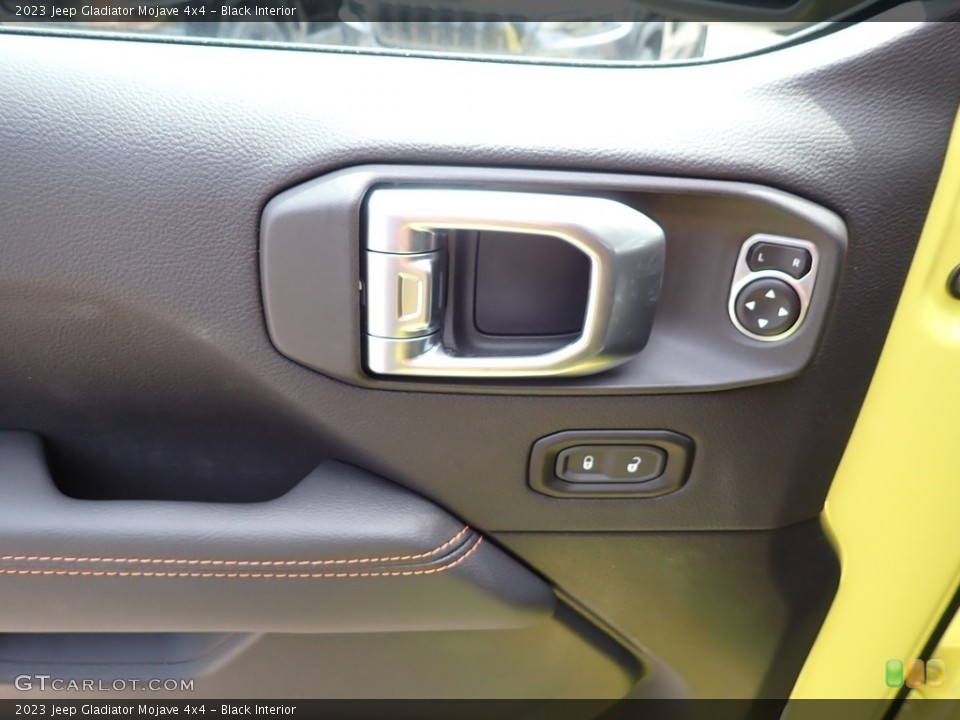Black Interior Door Panel for the 2023 Jeep Gladiator Mojave 4x4 #146231919