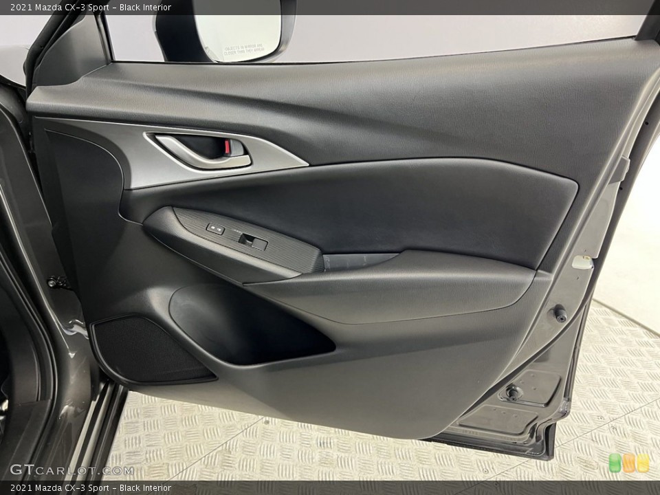 Black Interior Door Panel for the 2021 Mazda CX-3 Sport #146233738
