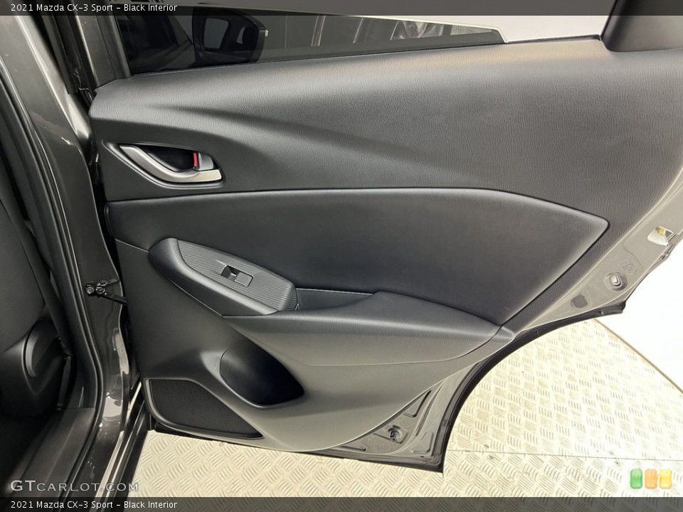 Black Interior Door Panel for the 2021 Mazda CX-3 Sport #146233800
