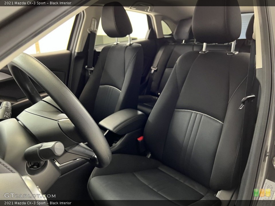 Black 2021 Mazda CX-3 Interiors