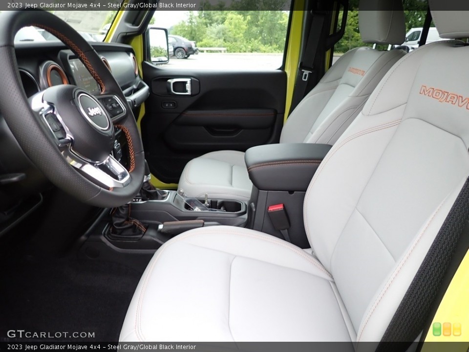 Steel Gray/Global Black Interior Photo for the 2023 Jeep Gladiator Mojave 4x4 #146233944