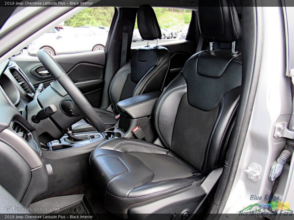 Black Interior Front Seat for the 2019 Jeep Cherokee Latitude Plus #146236119