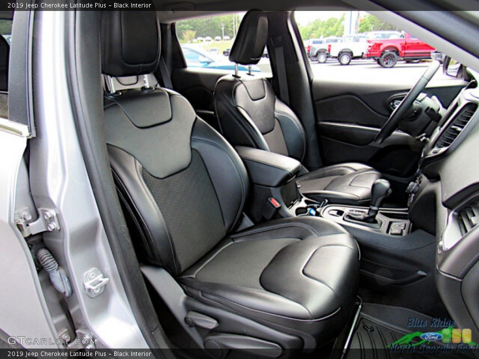Black Interior Front Seat for the 2019 Jeep Cherokee Latitude Plus #146236143