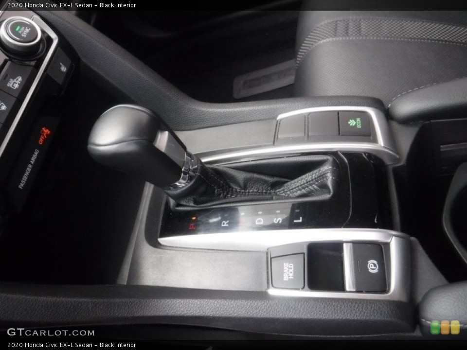Black Interior Transmission for the 2020 Honda Civic EX-L Sedan #146237727
