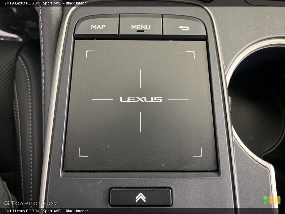 Black Interior Controls for the 2019 Lexus RC 300 F Sport AWD #146237910