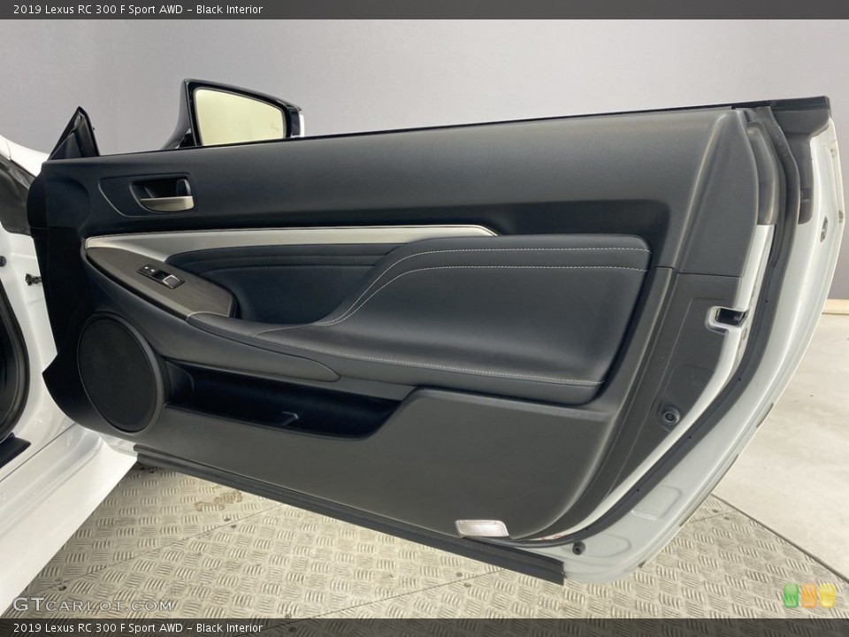 Black Interior Door Panel for the 2019 Lexus RC 300 F Sport AWD #146238006