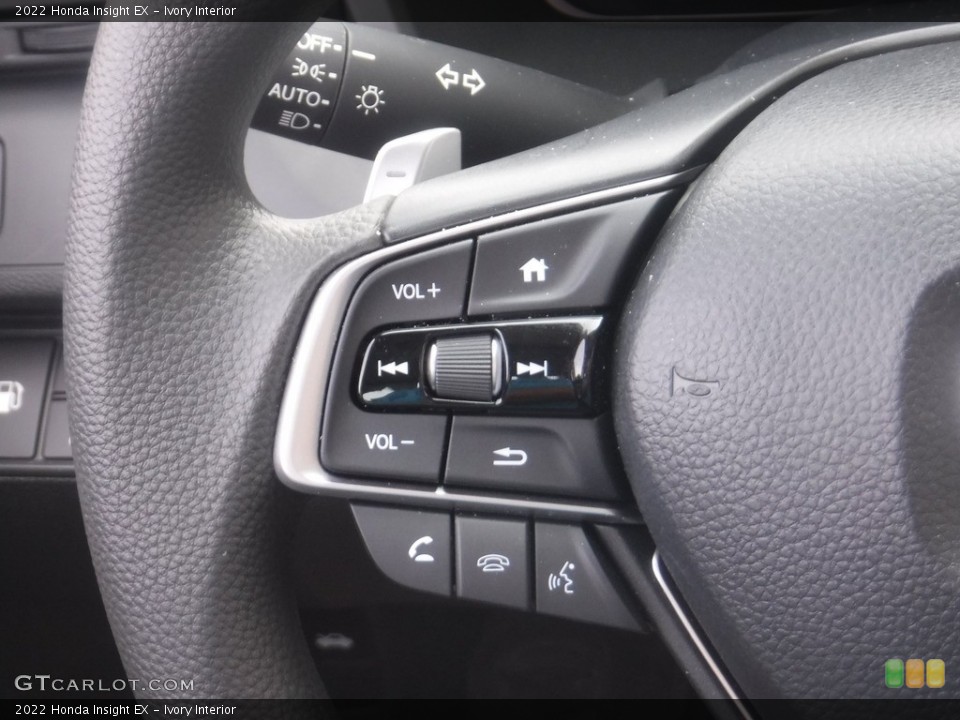 Ivory Interior Steering Wheel for the 2022 Honda Insight EX #146238552