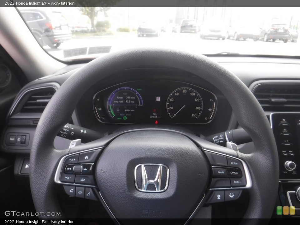 Ivory Interior Steering Wheel for the 2022 Honda Insight EX #146238588