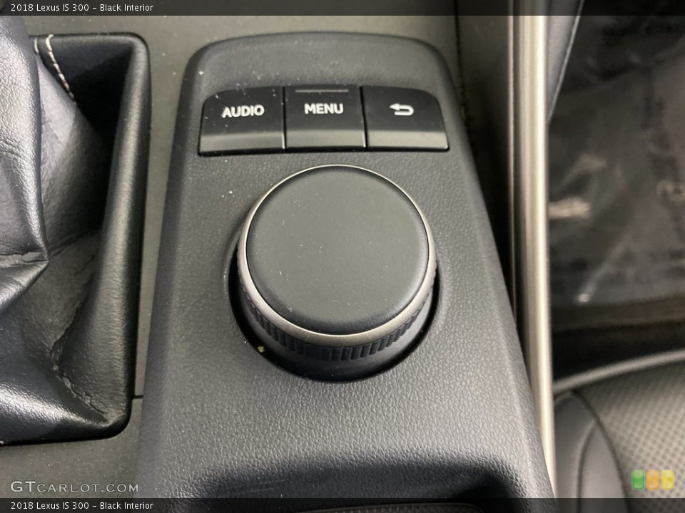 Black Interior Controls for the 2018 Lexus IS 300 #146239299