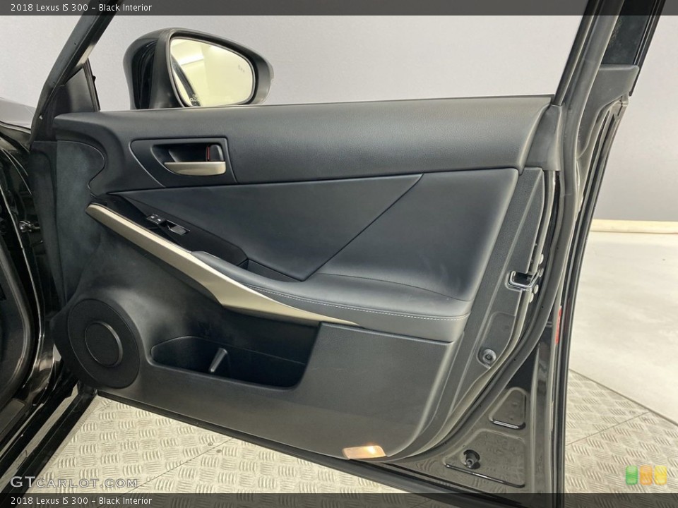 Black Interior Door Panel for the 2018 Lexus IS 300 #146239377