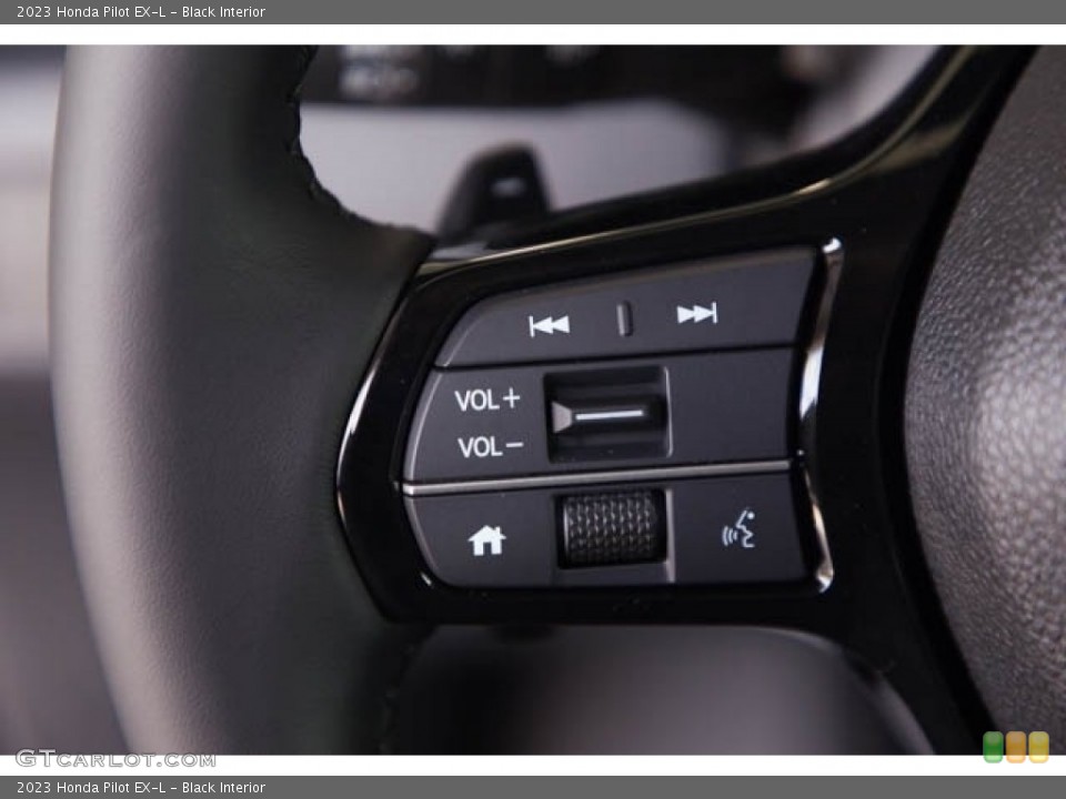 Black Interior Steering Wheel for the 2023 Honda Pilot EX-L #146239416